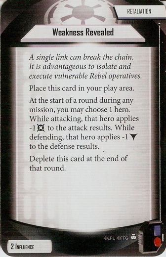 Retaliation card: /images/agendaDecks/Core Game/Weakness Revealed.jpg